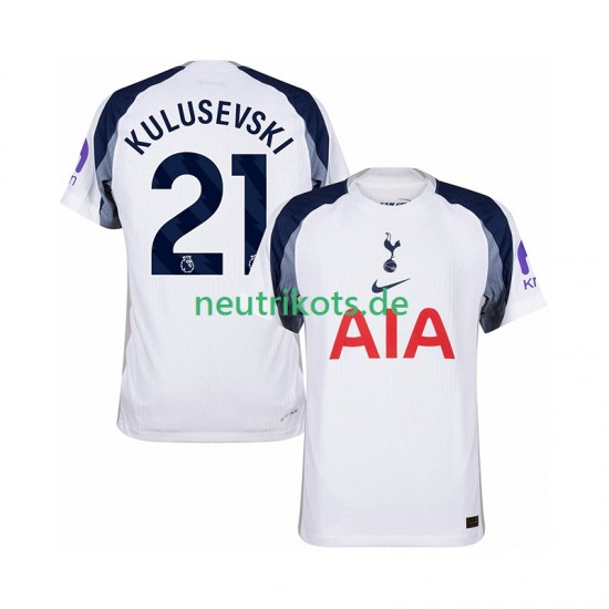Fußballtrikot Tottenham Hotspur Kulusevski 21 Herren Heim 2025-2026 Kurzarm