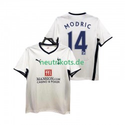 Fußballtrikot Tottenham Hotspur Modrić Luca 14 2009 Retro Herren Heim 2008 Kurzarm