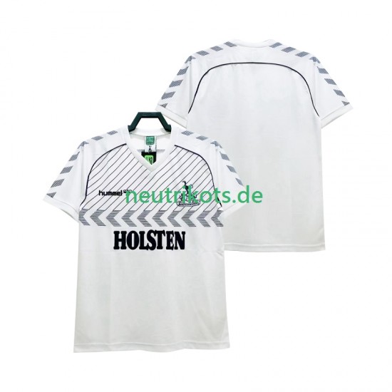 Fußballtrikot Tottenham Hotspur 1986 Retro Herren Heim Kurzarm
