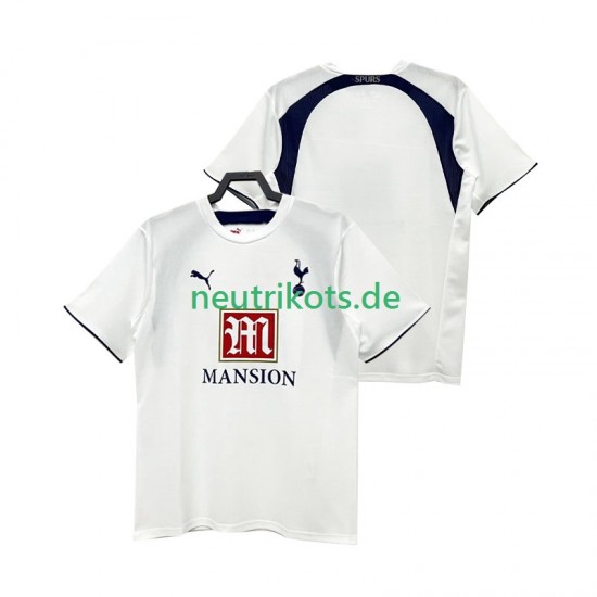 Fußballtrikot Tottenham Hotspur 2007 Retro Herren Heim 2006 Kurzarm