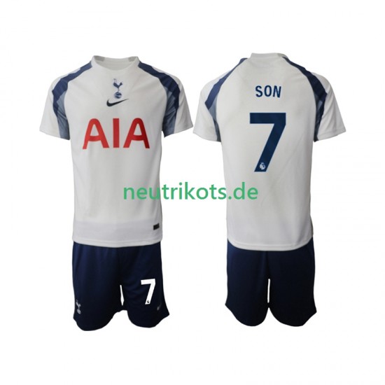 Fußballtrikot Tottenham Hotspur Son Heung-Min 7 Kinder Heim 2025-2026 Kurzarm