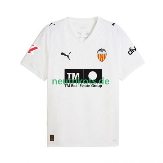 Fußballtrikot Valencia CF Herren Heim 2025-2026 Kurzarm