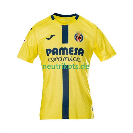 Fußballtrikot Villarreal CF Herren Heim 2025-2026 Kurzarm