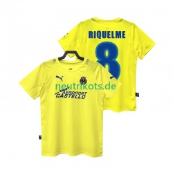 Fußballtrikot Villarreal CF RIQUELME 8 2005 Retro Herren Heim 2006 Kurzarm