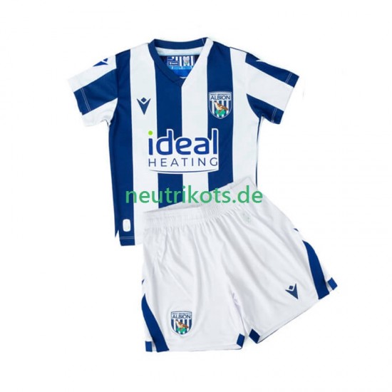 Fußballtrikot West Bromwich Albion Kinder Heim 2025-2026 Kurzarm