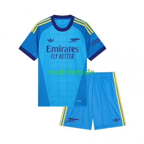 Fußballtrikot Arsenal Torwart Kinder Auswärts 2026-2027 Kurzarm