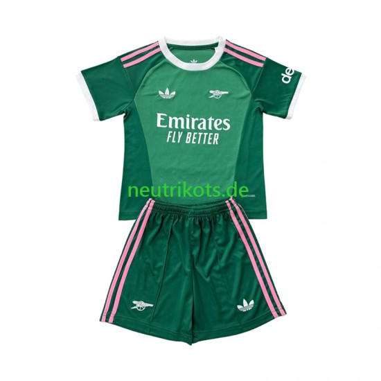 Fußballtrikot Arsenal Torwart Kinder Ausweich 2026-2027 Kurzarm