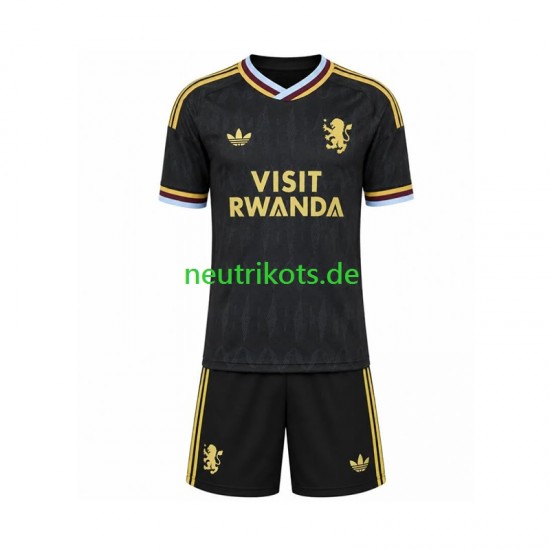 Fußballtrikot Aston Villa Kinder Auswärts 2026-2027 Kurzarm