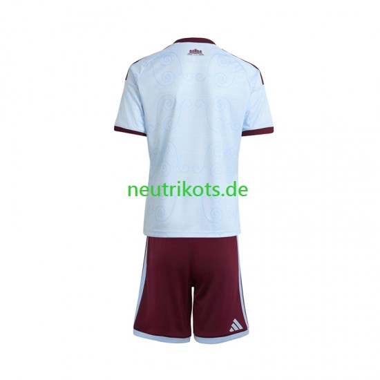 Fußballtrikot Aston Villa Kinder Ausweich 2026-2027 Kurzarm