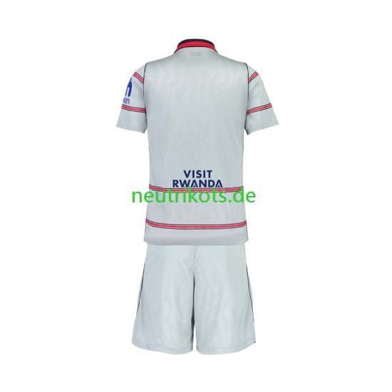 Fußballtrikot Atlético Madrid Kinder Ausweich 2026-2027 Kurzarm