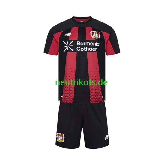 Fußballtrikot Bayer 04 Leverkusen Kinder Heim 2026-2027 Kurzarm
