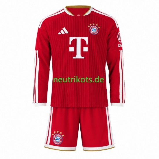 Fußballtrikot FC Bayern München Kinder Heim 2026-2027 Langarm