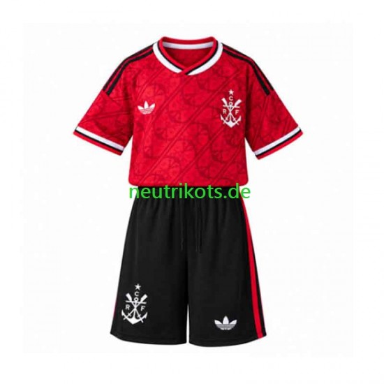 Fußballtrikot CR Flamengo Kinder Ausweich 2026-2027 Kurzarm