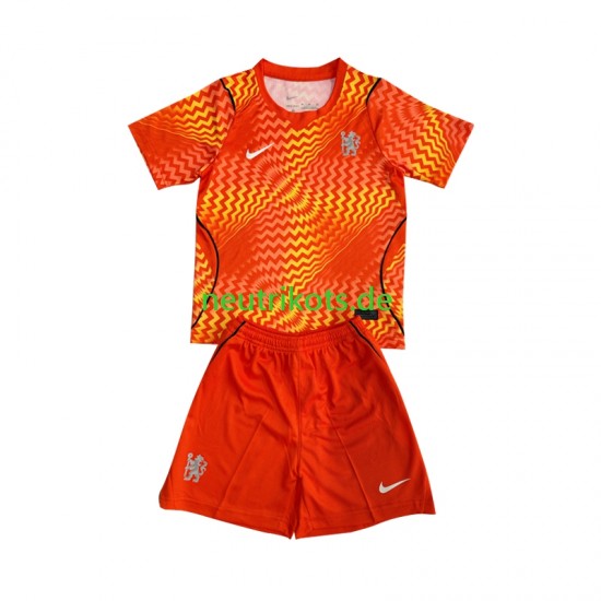 Fußballtrikot Chelsea Torwart Kinder Auswärts 2026-2027 Kurzarm