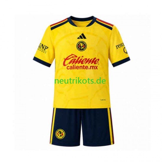 Fußballtrikot Club América Kinder Heim 2026-2027 Kurzarm