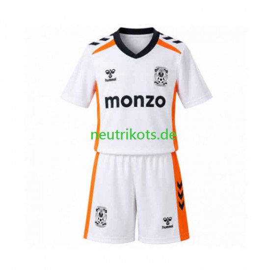 Fußballtrikot Coventry City Kinder Auswärts 2026-2027 Kurzarm