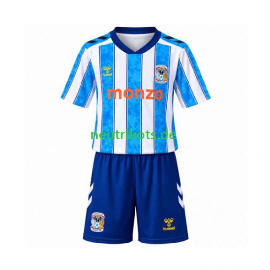 Fußballtrikot Coventry City Kinder Heim 2026-2027 Kurzarm