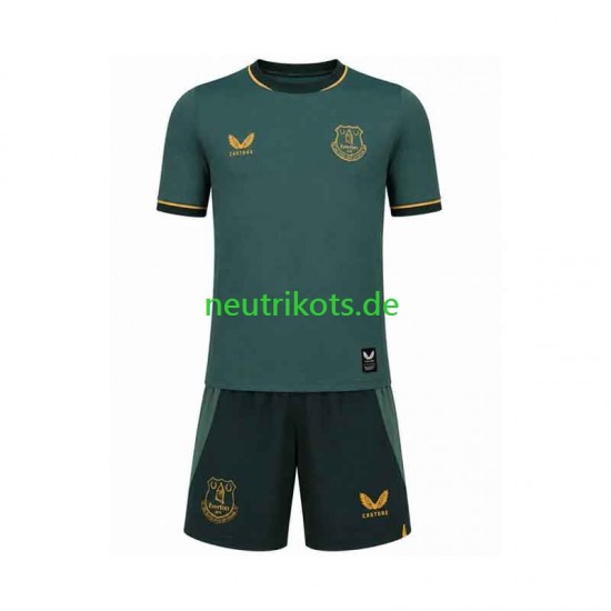 Fußballtrikot Everton Kinder Ausweich 2026-2027 Kurzarm