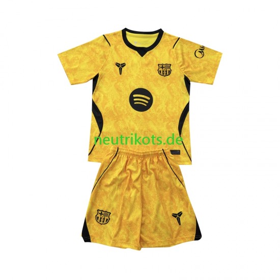 Fußballtrikot FC Barcelona Torwart Kinder Viertes 2026-2027 Kurzarm