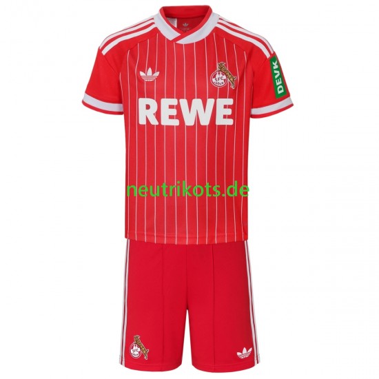 Fußballtrikot FC Köln Kinder Ausweich 2026-2027 Kurzarm