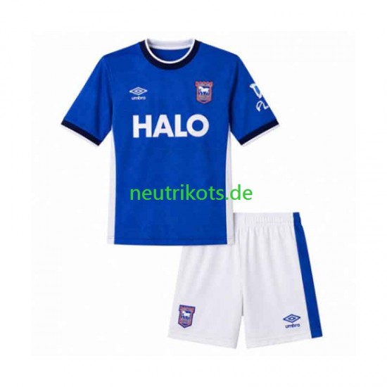 Fußballtrikot Ipswich Town Kinder Heim 2026-2027 Kurzarm