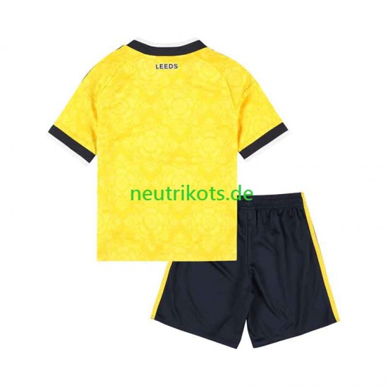 Fußballtrikot Leeds United Kinder Auswärts 2026-2027 Kurzarm
