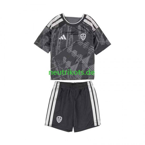 Fußballtrikot Leeds United Kinder Ausweich 2026-2027 Kurzarm