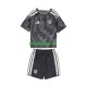 Fußballtrikot Leeds United Kinder Ausweich 2026-2027 Kurzarm