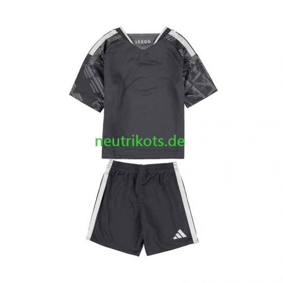 Fußballtrikot Leeds United Kinder Ausweich 2026-2027 Kurzarm