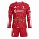 Fußballtrikot Liverpool Kinder Heim 2026-2027 Langarm