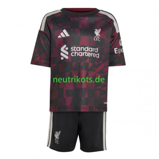 Fußballtrikot Liverpool Kinder Ausweich 2026-2027 Kurzarm