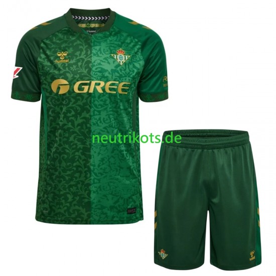 Fußballtrikot Betis Sevilla Kinder Auswärts 2026-2027 Kurzarm
