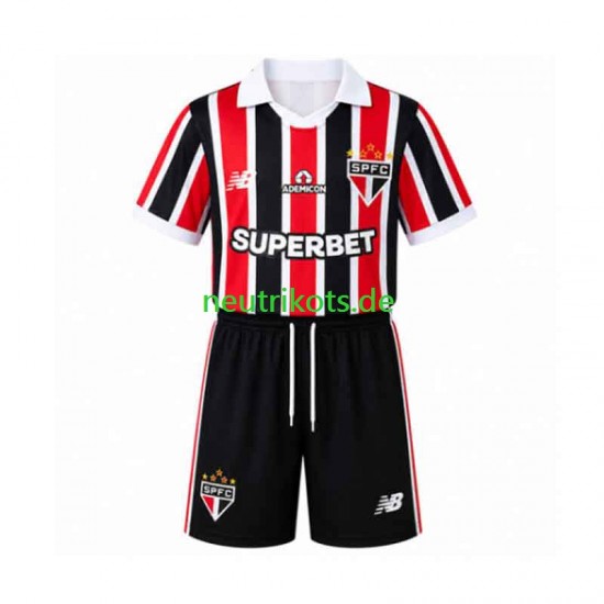 Fußballtrikot Sao Paulo Kinder Auswärts 2026-2027 Kurzarm