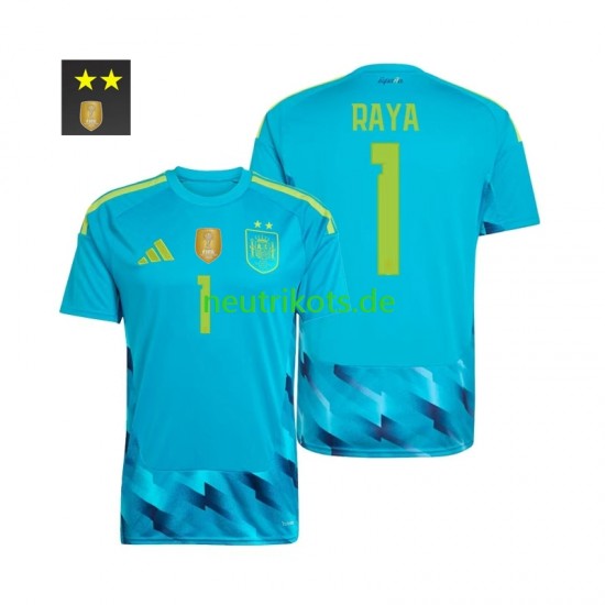 Fußballtrikot Spanien David Raya 1 Torwart Herren Heim 2026-2027 Kurzarm