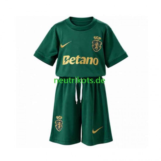 Fußballtrikot Sporting CP Special Kinder Heim 2026-2027 Kurzarm