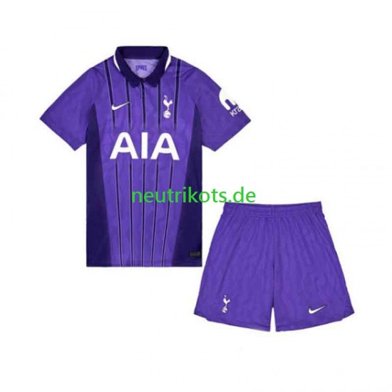 Fußballtrikot Tottenham Hotspur Kinder Ausweich 2026-2027 Kurzarm