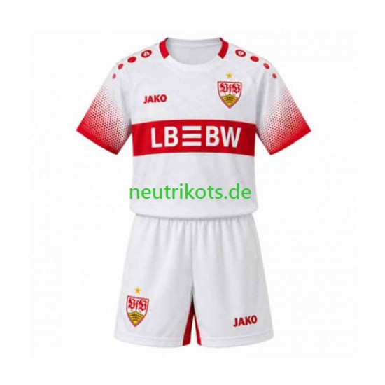 Fußballtrikot VfB Stuttgart Kinder Auswärts 2026-2027 Kurzarm