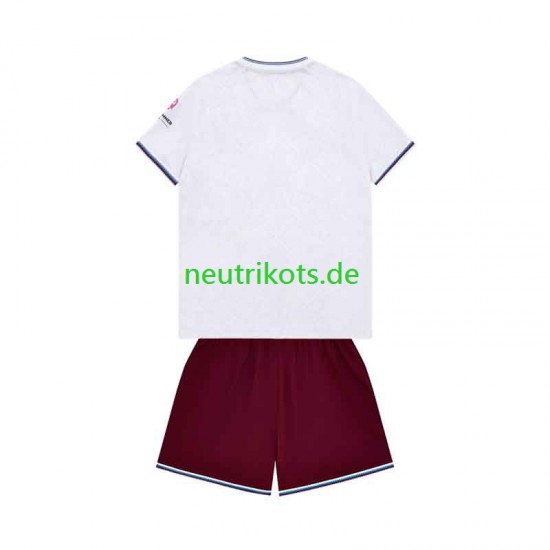 Fußballtrikot West Ham United Kinder Auswärts 2026-2027 Kurzarm