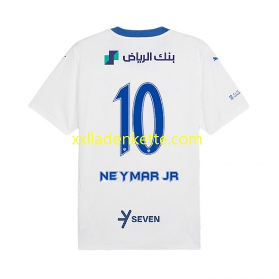 Fußballtrikot Al Hilal Neymar JR 10 Herren Auswärts 2024-2025 Kurzarm