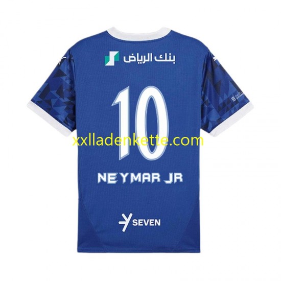 Fußballtrikot Al Hilal Neymar JR 10 Herren Heim 2024-2025 Kurzarm