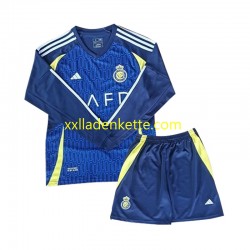 Fußballtrikot Al Nassr Kinder Auswärts 2024-2025 Langarm