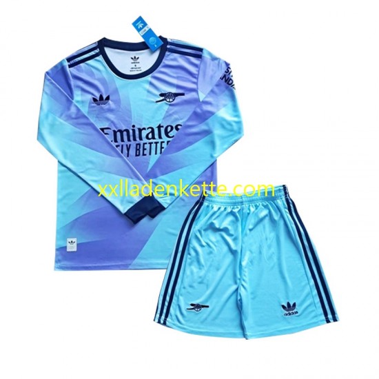 Fußballtrikot Arsenal Kinder Ausweich 2024-2025 Langarm