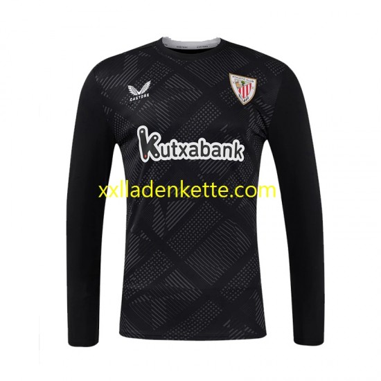 Fußballtrikot Athletic Bilbao Torwart Herren Heim 2024-2025 Langarm