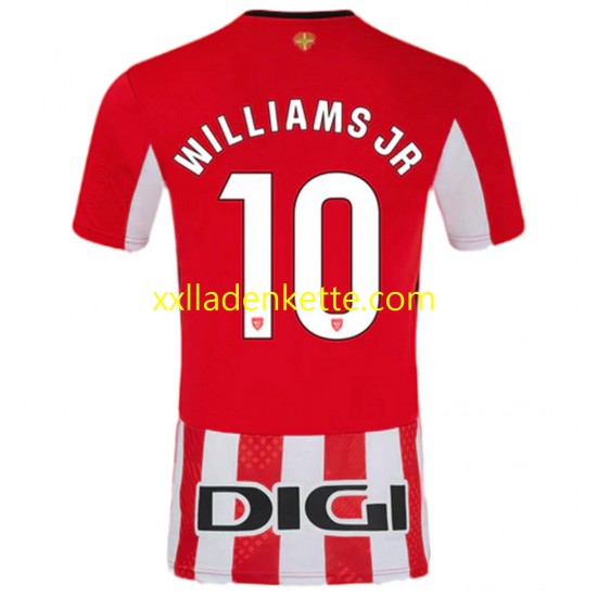 Fußballtrikot Athletic Bilbao Williams JR 10 Herren Heim 2024-2025 Kurzarm