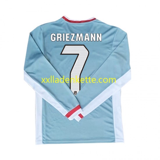 Fußballtrikot Atlético Madrid Antoine Griezmann 7 Herren Auswärts 2024-2025 Langarm