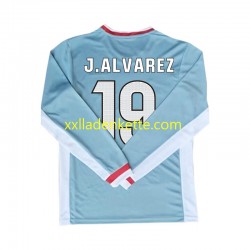 Fußballtrikot Atlético Madrid Julian Alvarez 19 Herren Auswärts 2024-2025 Langarm