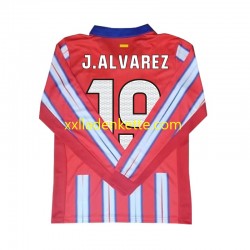 Fußballtrikot Atlético Madrid Julian Alvarez 19 Herren Heim 2024-2025 Langarm