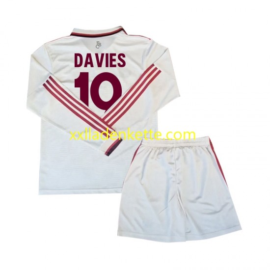Fußballtrikot FC Bayern München Davies 19 Kinder Ausweich 2024-2025 Langarm