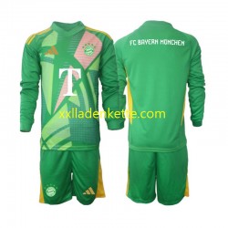 Fußballtrikot FC Bayern München Torwart Kinder Viertes 2024-2025 Langarm