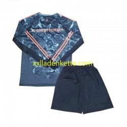 Fußballtrikot FC Bayern München Kinder Auswärts 2024-2025 Langarm